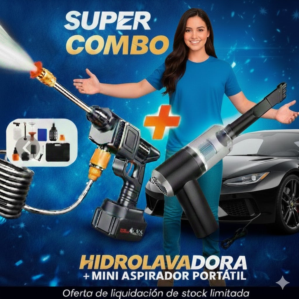 HIDRO LAVADORA + MINI ASPIDADORA