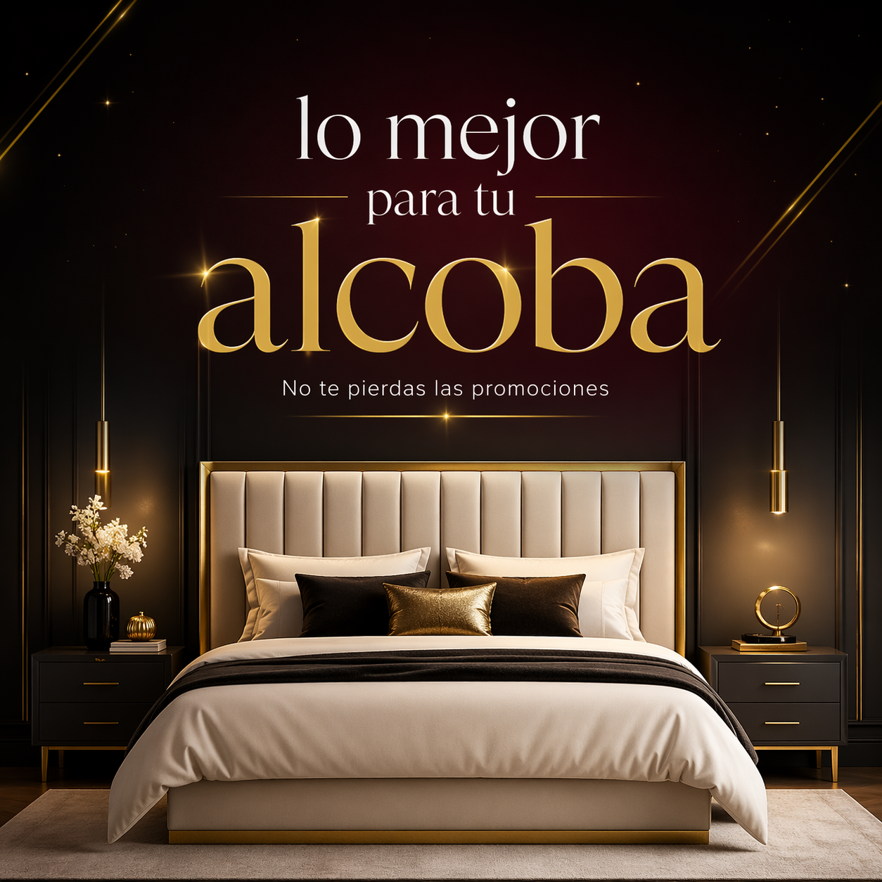 habitación y alcobas